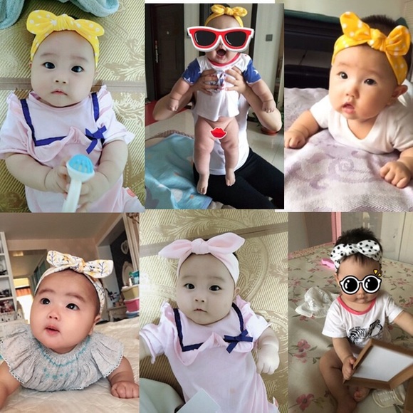 Set of 3 pcs Baby infant headband -baby gift 👶🏻 - Picture 5 of 5